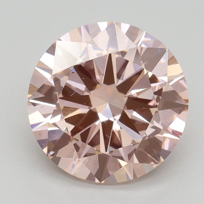 Loose Diamond - ROUND 2.7ct Fancy Intense Pink VS2: Loose Diamond - ROUND 2.7ct Fancy Intense Pink VS2 Source: This is a real non-mined Diamond that has been grown in a lab Shape: ROUND Carats: 2.7 Color: Fancy Intense Pink Certification: IGI Video: