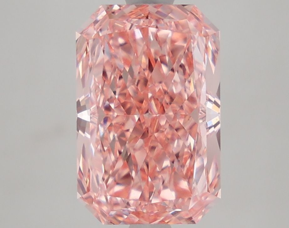 Loose Diamond - RADIANT 3.32ct Fancy Vivid Pink VVS2: Loose Diamond - RADIANT 3.32ct Fancy Vivid Pink VVS2 Source: This is a real non-mined Diamond that has been grown in a lab Shape: RADIANT Carats: 3.32 Color: Fancy Vivid Pink Certification: IGI Video: