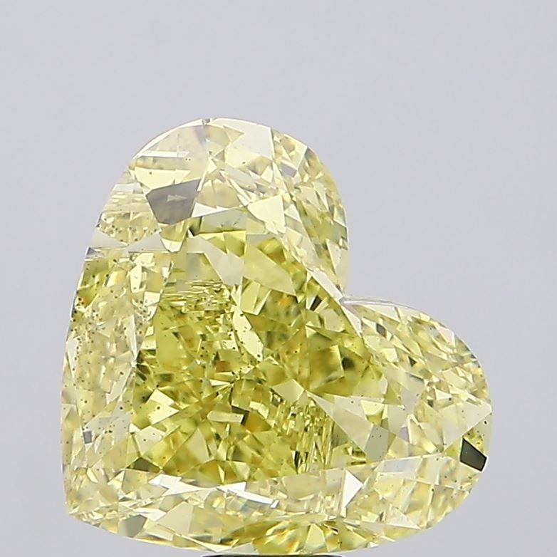 Loose Diamond - HEART 20.05ct Fancy Intense Yellow VS2 (1 of 1)