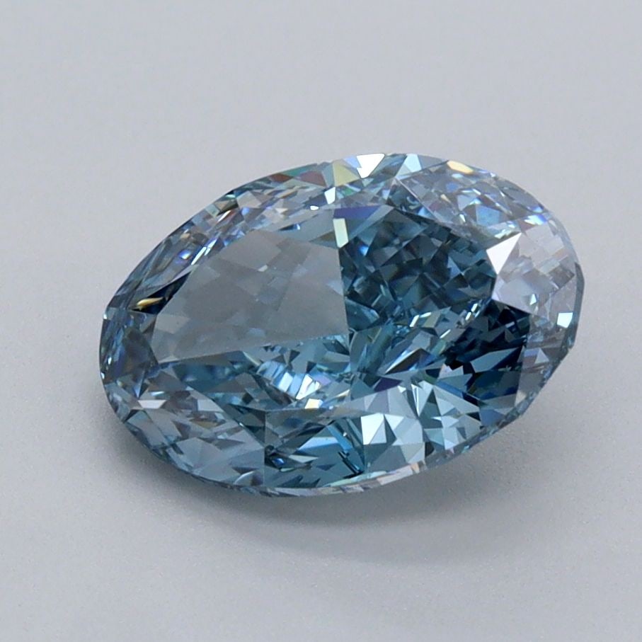 Loose Diamond - OVAL 2.03ct Fancy Vivid Blue VS1 (1 of 1)