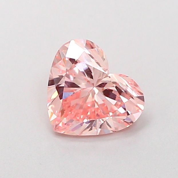 Loose Diamond - HEART 0.85ct Fancy Intense Pink VVS2: Loose Diamond - HEART 0.85ct Fancy Intense Pink VVS2 Source: This is a real non-mined Diamond that has been grown in a lab Shape: HEART Carats: 0.85 Color: Fancy Intense Pink Certification: IGI Video: