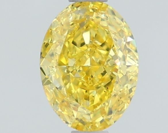 Loose Diamond - OVAL 1.03ct Fancy Vivid Yellow VS1: Loose Diamond - OVAL 1.03ct Fancy Vivid Yellow VS1 Source: This is a real non-mined Diamond that has been grown in a lab Shape: OVAL Carats: 1.03 Color: Fancy Vivid Yellow Certification: IGI Video: