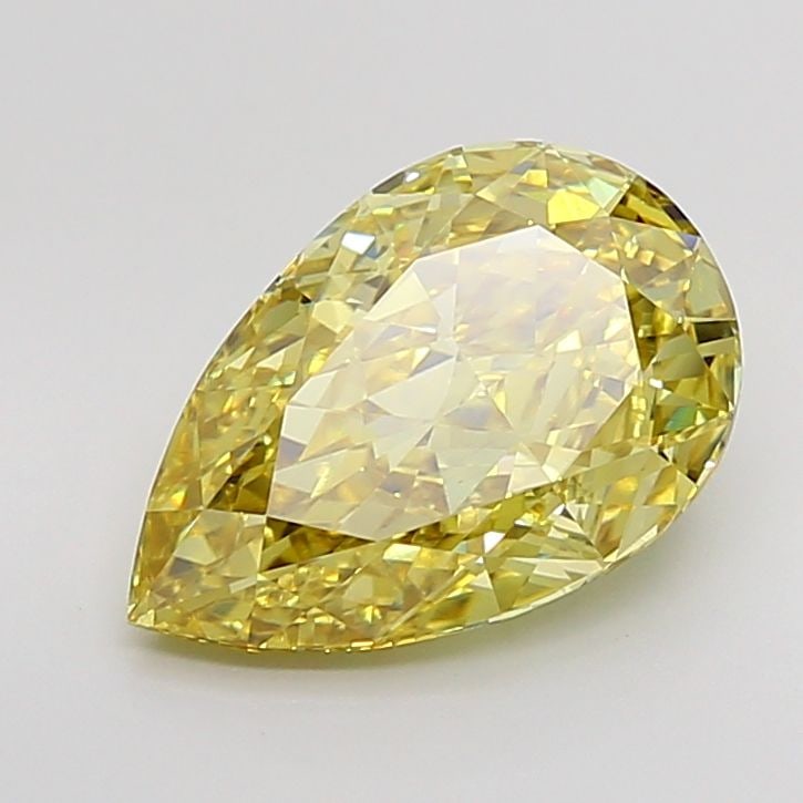 Loose Diamond - PEAR 5.12ct Fancy Intense Yellow VS2 (1 of 1)
