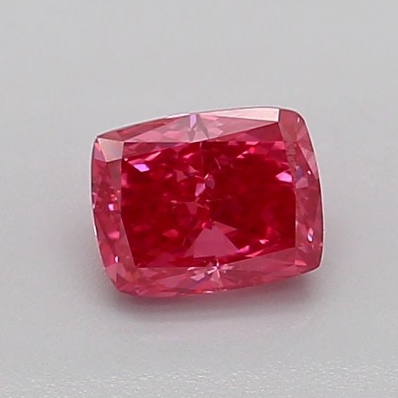 Loose Diamond - CUSHION MODIFIED 0.6ct Fancy Vivid Pink VS2: Loose Diamond - CUSHION MODIFIED 0.6ct Fancy Vivid Pink VS2 Source: This is a real non-mined Diamond that has been grown in a lab Shape: CUSHION MODIFIED Carats: 0.6 Color: Fancy Vivid Pink Certificat
