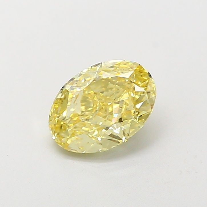 Loose Diamond - OVAL 1.04ct Fancy Yellow VS2: Loose Diamond - OVAL 1.04ct Fancy Yellow VS2 Source: This is a real non-mined Diamond that has been grown in a lab Shape: OVAL Carats: 1.04 Color: Fancy Yellow Certification: IGI Video:
