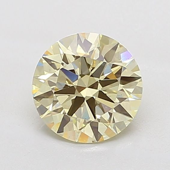 Ideal Loose Diamond - ROUND 1.73ct Fancy Light Yellow VS2: Ideal Loose Diamond - ROUND 1.73ct Fancy Light Yellow VS2 Source: This is a real non-mined Diamond that has been grown in a lab Shape: ROUND Carats: 1.73 Color: Fancy Light Yellow Certification: IGI V