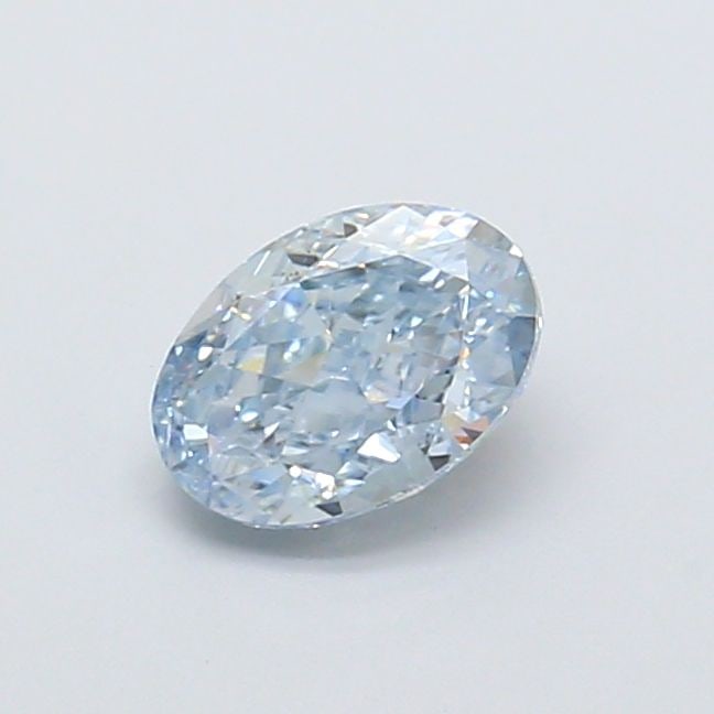 Loose Diamond - OVAL 1.0ct Fancy Intense Blue VVS1: Loose Diamond - OVAL 1.0ct Fancy Intense Blue VVS1 Source: This is a real non-mined Diamond that has been grown in a lab Shape: OVAL Carats: 1.0 Color: Fancy Intense Blue Certification: IGI Video:
