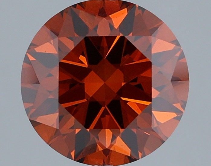 Loose Diamond - ROUND 2.08ct Fancy Deep Orange VVS2: Loose Diamond - ROUND 2.08ct Fancy Deep Orange VVS2 Source: This is a real non-mined Diamond that has been grown in a lab Shape: ROUND Carats: 2.08 Color: Fancy Deep Orange Certification: IGI Video: