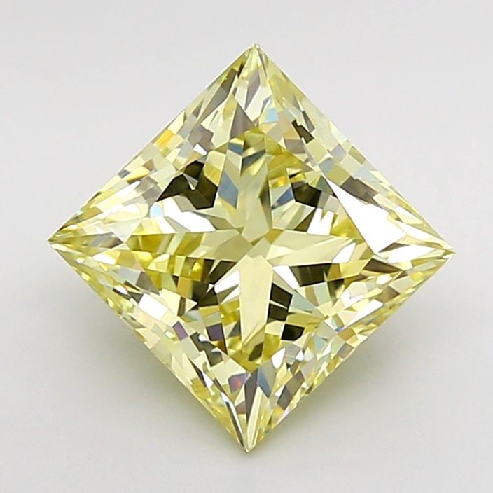 Loose Diamond - PRINCESS 3.04ct Fancy Intense Yellow VS1: Loose Diamond - PRINCESS 3.04ct Fancy Intense Yellow VS1 Source: This is a real non-mined Diamond that has been grown in a lab Shape: PRINCESS Carats: 3.04 Color: Fancy Intense Yellow Certification: