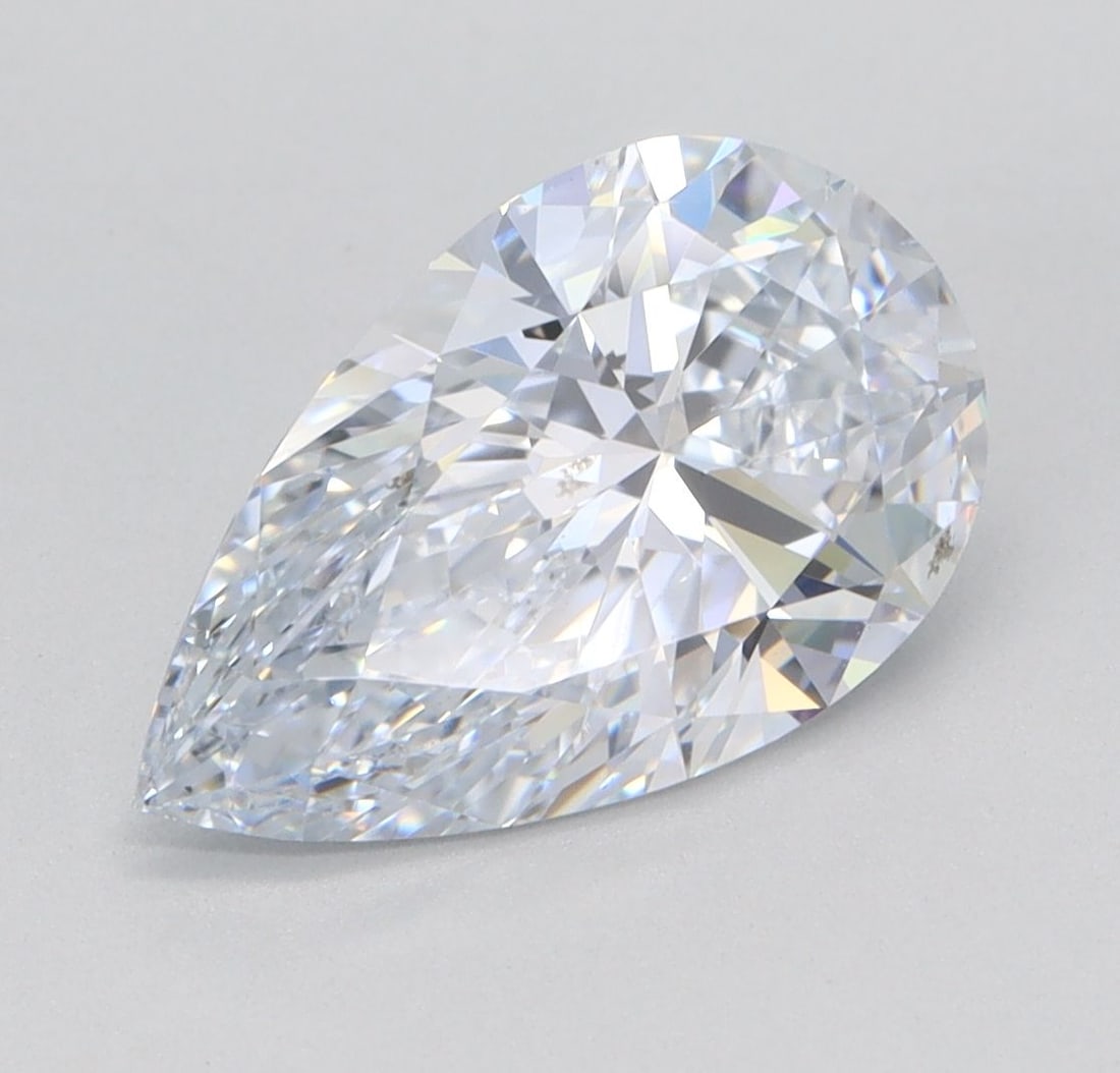 Loose Diamond - PEAR 2.01ct F SI1: Loose Diamond - PEAR 2.01ct F SI1 Source: This is a real non-mined Diamond that has been grown in a lab Shape: PEAR Carats: 2.01 Color: F Clarity: SI1 Certification: IGI Video: Video Link The Diamond