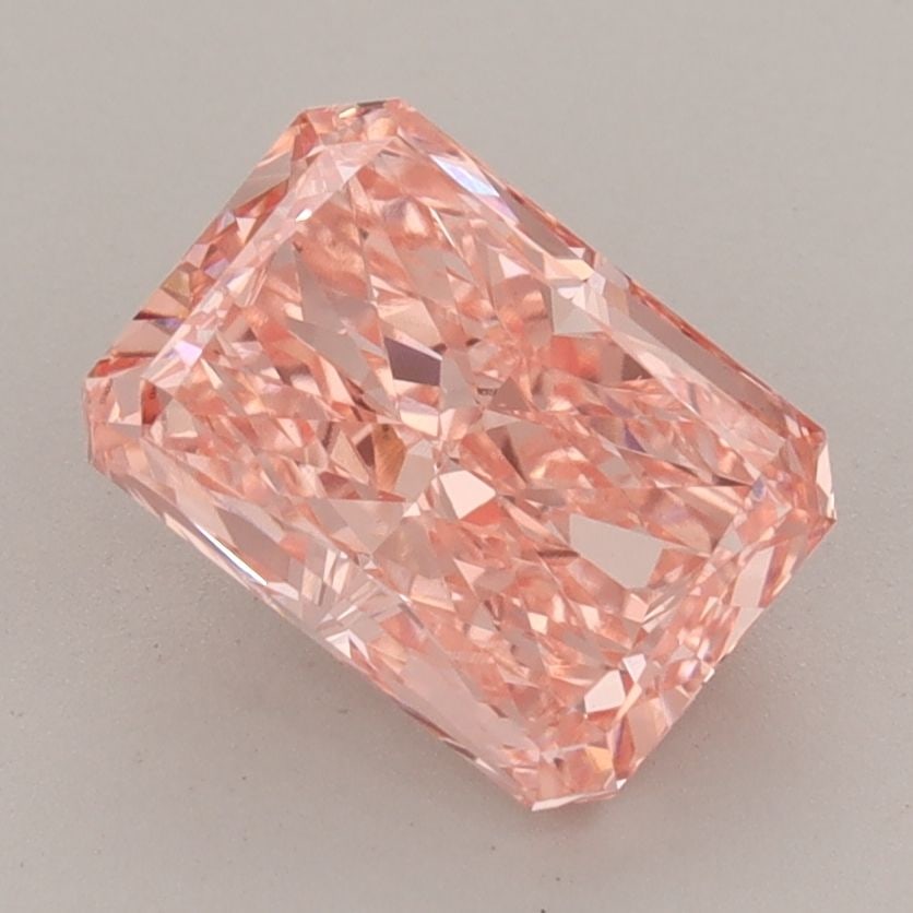 Loose Diamond - RADIANT 2.1ct Fancy Vivid Pink VS1: Loose Diamond - RADIANT 2.1ct Fancy Vivid Pink VS1 Source: This is a real non-mined Diamond that has been grown in a lab Shape: RADIANT Carats: 2.1 Color: Fancy Vivid Pink Certification: IGI Video: