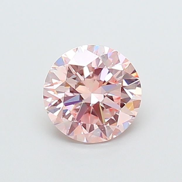 Loose Diamond - ROUND 0.99ct Fancy Light Pink VS2: Loose Diamond - ROUND 0.99ct Fancy Light Pink VS2 Source: This is a real non-mined Diamond that has been grown in a lab Shape: ROUND Carats: 0.99 Color: Fancy Light Pink Certification: IGI Video: