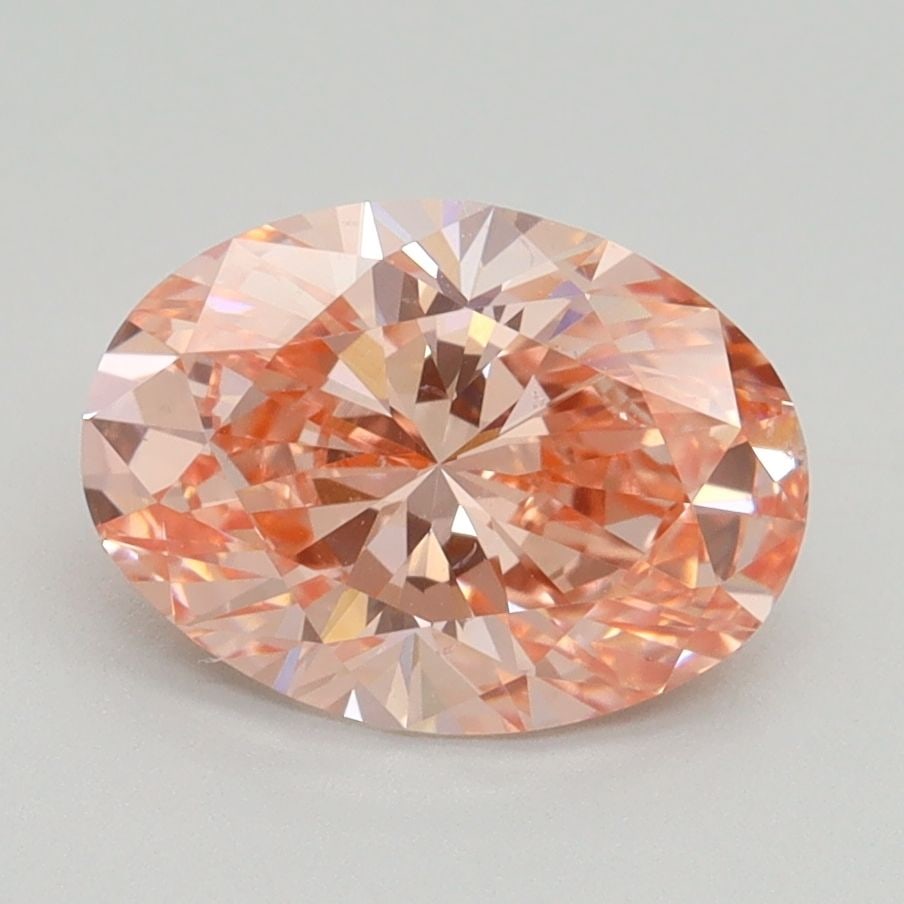 Loose Diamond - OVAL 1.9ct Fancy Intense Pink SI1: Loose Diamond - OVAL 1.9ct Fancy Intense Pink SI1 Source: This is a real non-mined Diamond that has been grown in a lab Shape: OVAL Carats: 1.9 Color: Fancy Intense Pink Certification: IGI Video: