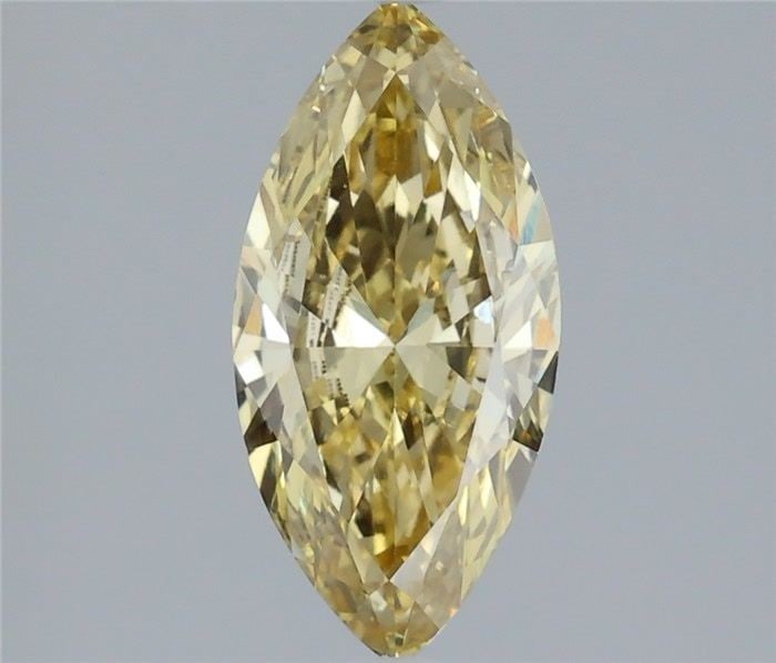 Loose Diamond - MARQUISE 1.46ct Fancy Intense Yellow VVS2: Loose Diamond - MARQUISE 1.46ct Fancy Intense Yellow VVS2 Source: This is a real non-mined Diamond that has been grown in a lab Shape: MARQUISE Carats: 1.46 Color: Fancy Intense Yellow Certification: 