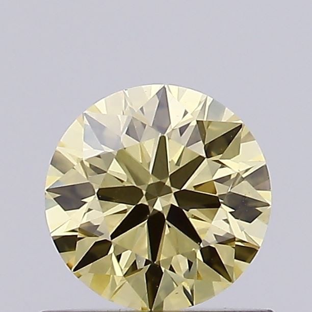 Loose Diamond - ROUND 0.57ct Fancy Yellow VVS2: Loose Diamond - ROUND 0.57ct Fancy Yellow VVS2 Source: This is a real non-mined Diamond that has been grown in a lab Shape: ROUND Carats: 0.57 Color: Fancy Yellow Certification: IGI Video: