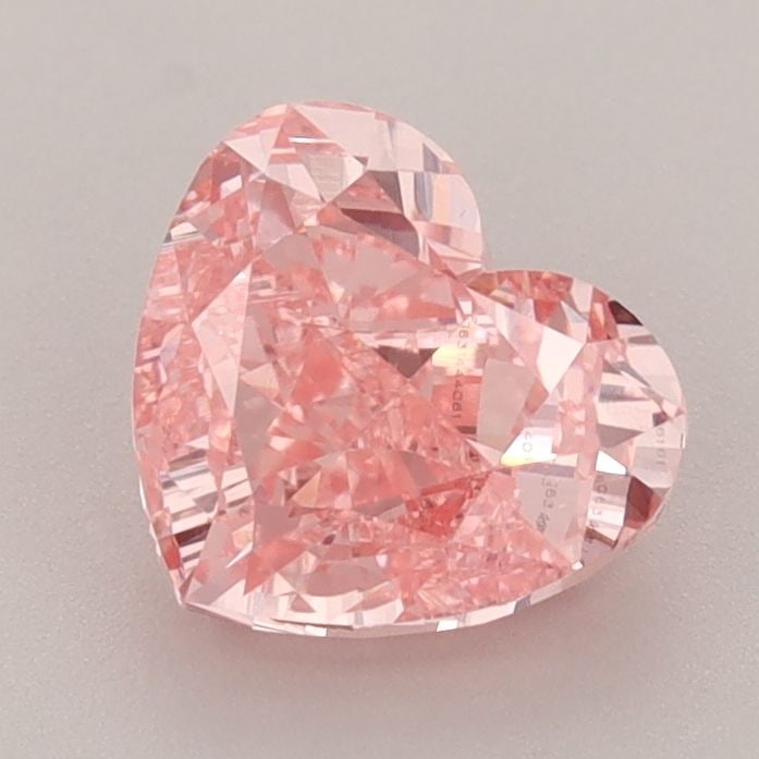 Loose Diamond - HEART 1.52ct Fancy Vivid Pink VS1: Loose Diamond - HEART 1.52ct Fancy Vivid Pink VS1 Source: This is a real non-mined Diamond that has been grown in a lab Shape: HEART Carats: 1.52 Color: Fancy Vivid Pink Certification: IGI Video: