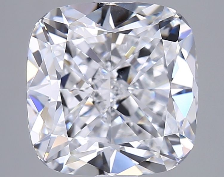 Loose Diamond - CUSHION MODIFIED 3.06ct D VVS1: Loose Diamond - CUSHION MODIFIED 3.06ct D VVS1 Source: This is a real non-mined Diamond that has been grown in a lab Shape: CUSHION MODIFIED Carats: 3.06 Color: D Clarity: VVS1 Certification: IGI Vide