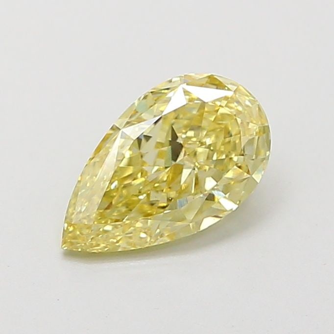 Loose Diamond - PEAR 1.02ct Fancy Intense Yellow VS1: Loose Diamond - PEAR 1.02ct Fancy Intense Yellow VS1 Source: This is a real non-mined Diamond that has been grown in a lab Shape: PEAR Carats: 1.02 Color: Fancy Intense Yellow Certification: IGI Video