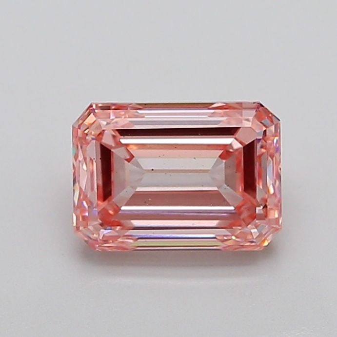 Loose Diamond - EMERALD 3.01ct Fancy Intense Pink VS2: Loose Diamond - EMERALD 3.01ct Fancy Intense Pink VS2 Source: This is a real non-mined Diamond that has been grown in a lab Shape: EMERALD Carats: 3.01 Color: Fancy Intense Pink Certification: IGI Vid
