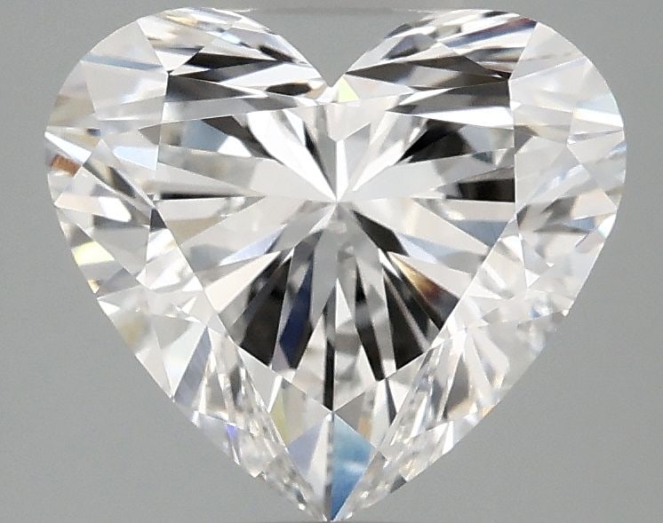 Loose Diamond - HEART 2.71ct E VVS2: Loose Diamond - HEART 2.71ct E VVS2 Source: This is a real non-mined Diamond that has been grown in a lab Shape: HEART Carats: 2.71 Color: E Clarity: VVS2 Certification: IGI Video: