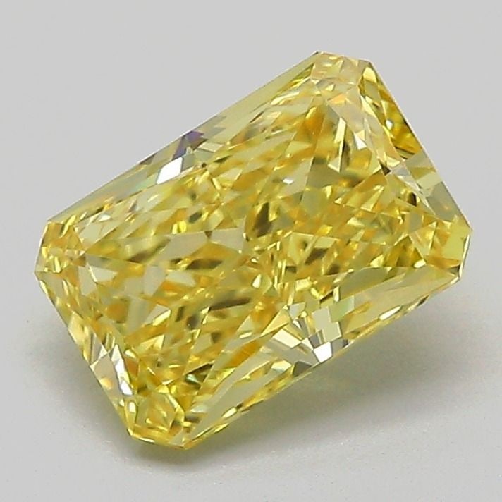 Loose Diamond - RADIANT 1.57ct Fancy Vivid Yellow VVS2: Loose Diamond - RADIANT 1.57ct Fancy Vivid Yellow VVS2 Source: This is a real non-mined Diamond that has been grown in a lab Shape: RADIANT Carats: 1.57 Color: Fancy Vivid Yellow Certification: IGI Vi