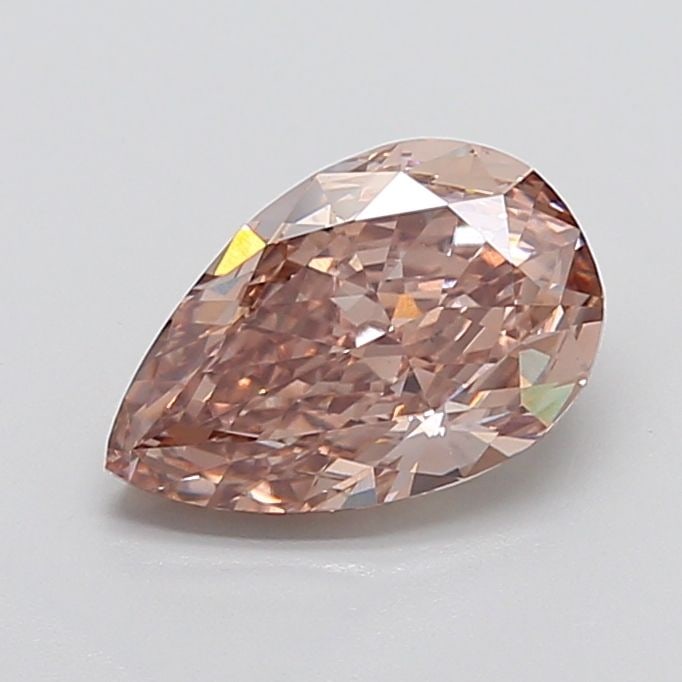 Loose Diamond - PEAR 3.33ct Fancy Light Brown VS1: Loose Diamond - PEAR 3.33ct Fancy Light Brown VS1 Source: This is a real non-mined Diamond that has been grown in a lab Shape: PEAR Carats: 3.33 Color: Fancy Light Brown Certification: IGI The Diamond