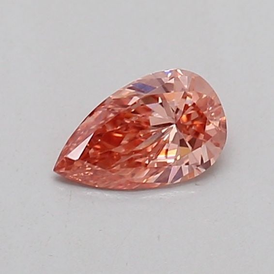 Loose Diamond - PEAR 0.15ct Fancy Vivid Brown Pink VS1: Loose Diamond - PEAR 0.15ct Fancy Vivid Brown Pink VS1 Source: This is a real non-mined Diamond that has been grown in a lab Shape: PEAR Carats: 0.15 Color: Fancy Vivid Brown Pink Certification: IGI V