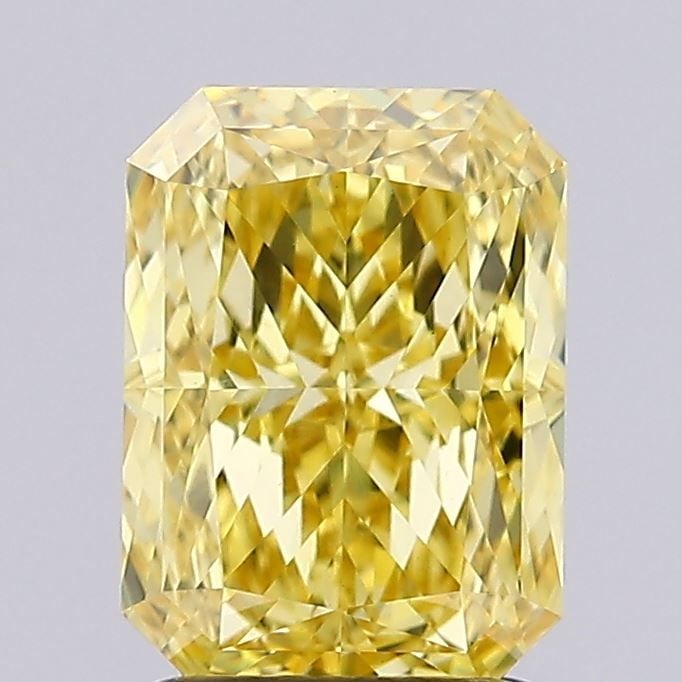Loose Diamond - RADIANT 1.74ct Fancy Intense Yellow VS1: Loose Diamond - RADIANT 1.74ct Fancy Intense Yellow VS1 Source: This is a real non-mined Diamond that has been grown in a lab Shape: RADIANT Carats: 1.74 Color: Fancy Intense Yellow Certification: IGI