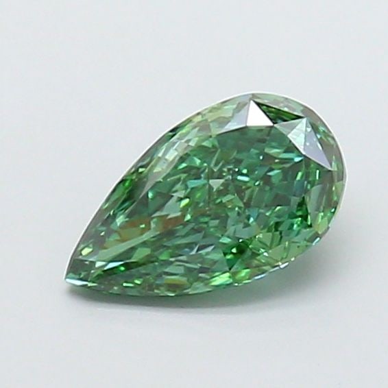Loose Diamond - PEAR 2.0ct Fancy Vivid Green VS1: Loose Diamond - PEAR 2.0ct Fancy Vivid Green VS1 Source: This is a real non-mined Diamond that has been grown in a lab Shape: PEAR Carats: 2.0 Color: Fancy Vivid Green Certification: NONE The Diamond 