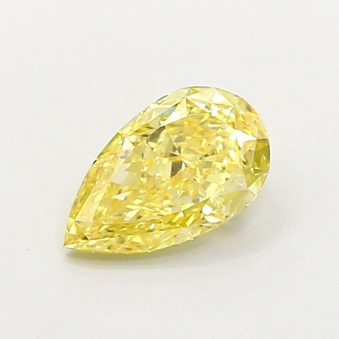 Loose Diamond - PEAR 1.02ct Fancy Intense Yellow VS1: Loose Diamond - PEAR 1.02ct Fancy Intense Yellow VS1 Source: This is a real non-mined Diamond that has been grown in a lab Shape: PEAR Carats: 1.02 Color: Fancy Intense Yellow Certification: IGI Video