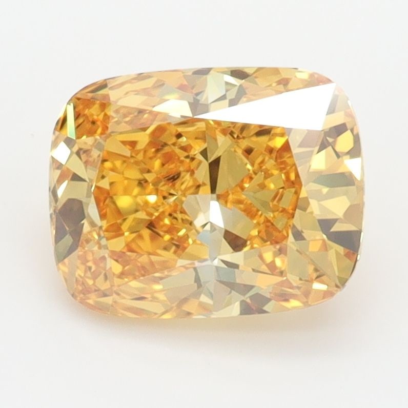 Loose Diamond - CUSHION BRILLIANT 2.0ct Fancy Vivid Yellow VVS2: Loose Diamond - CUSHION BRILLIANT 2.0ct Fancy Vivid Yellow VVS2 Source: This is a real non-mined Diamond that has been grown in a lab Shape: CUSHION BRILLIANT Carats: 2.0 Color: Fancy Vivid Yellow Cer