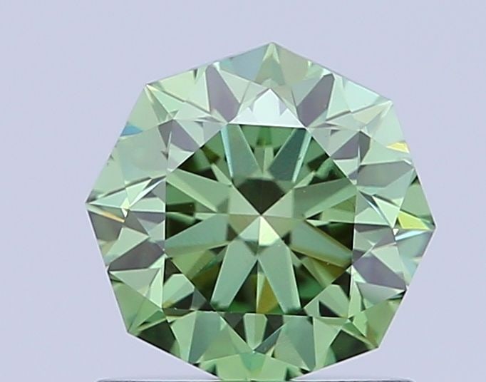 Loose Diamond - OCTAGONAL 0.98ct Fancy Vivid Green VS1: Loose Diamond - OCTAGONAL 0.98ct Fancy Vivid Green VS1 Source: This is a real non-mined Diamond that has been grown in a lab Shape: OCTAGONAL Carats: 0.98 Color: Fancy Vivid Green Certification: IGI V