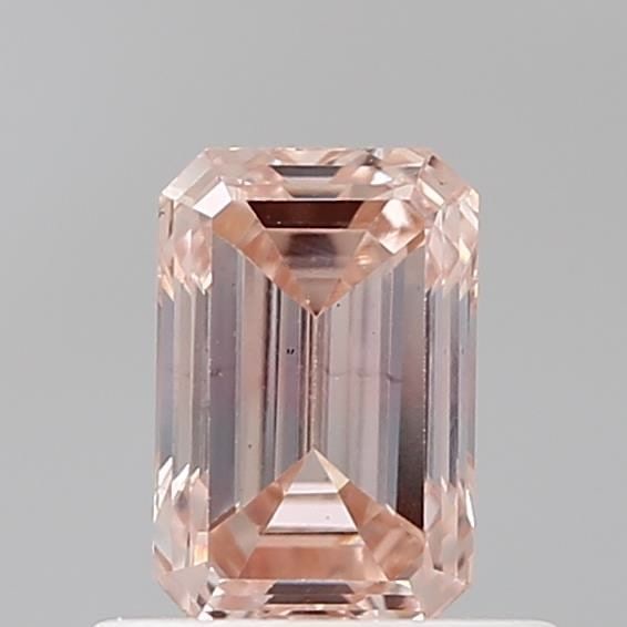 Loose Diamond - EMERALD 0.71ct Fancy Brownish Pink VS1: Loose Diamond - EMERALD 0.71ct Fancy Brownish Pink VS1 Source: This is a real non-mined Diamond that has been grown in a lab Shape: EMERALD Carats: 0.71 Color: Fancy Brownish Pink Certification: IGI