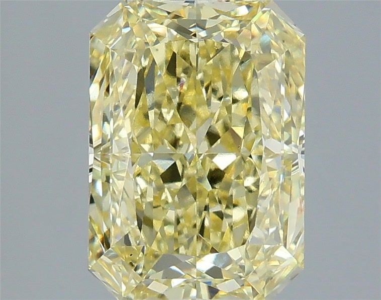 Loose Diamond - RADIANT 3.1ct Fancy Intense Yellow VS1: Loose Diamond - RADIANT 3.1ct Fancy Intense Yellow VS1 Source: This is a real non-mined Diamond that has been grown in a lab Shape: RADIANT Carats: 3.1 Color: Fancy Intense Yellow Certification: IGI V