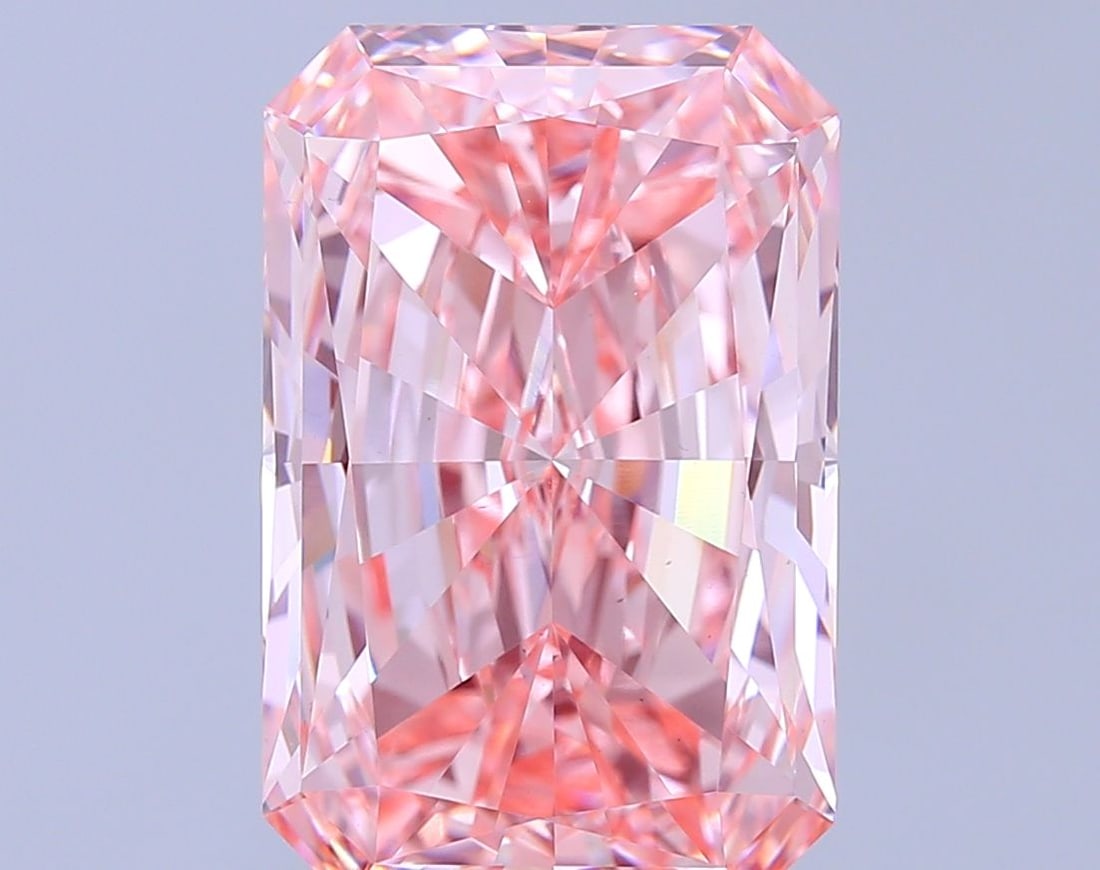 Loose Diamond - RADIANT 8.03ct Fancy Vivid Pink VS1 (1 of 1)