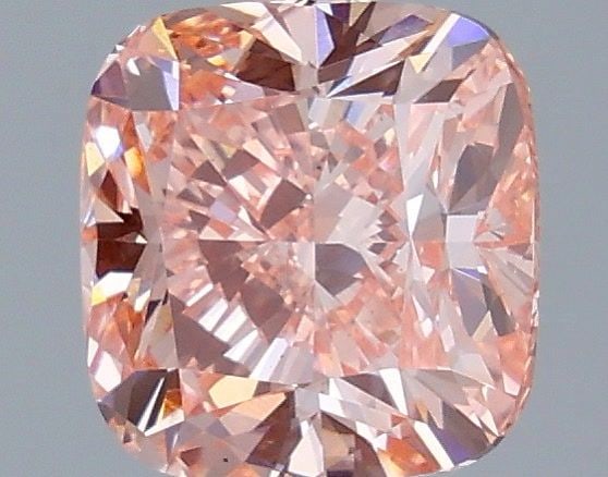 Loose Diamond - CUSHION MODIFIED 2.51ct Fancy Vivid Pink VS2: Loose Diamond - CUSHION MODIFIED 2.51ct Fancy Vivid Pink VS2 Source: This is a real non-mined Diamond that has been grown in a lab Shape: CUSHION MODIFIED Carats: 2.51 Color: Fancy Vivid Pink Certific