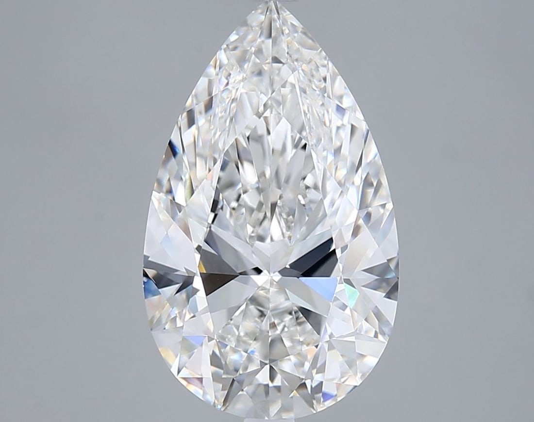 Loose Diamond - PEAR 5.06ct F VVS2: Loose Diamond - PEAR 5.06ct F VVS2 Source: This is a real non-mined Diamond that has been grown in a lab Shape: PEAR Carats: 5.06 Color: F Clarity: VVS2 Certification: IGI Video: