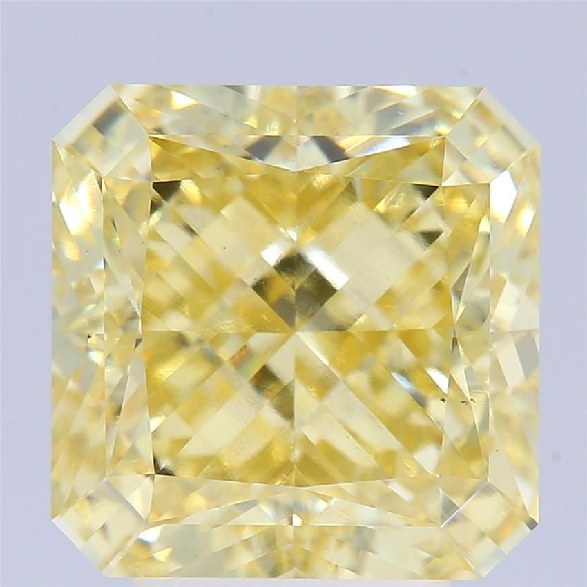 Loose Diamond - SQUARE RADIANT 5.24ct Fancy Intense Yellow VS1: Loose Diamond - SQUARE RADIANT 5.24ct Fancy Intense Yellow VS1 Source: This is a real non-mined Diamond that has been grown in a lab Shape: SQUARE RADIANT Carats: 5.24 Color: Fancy Intense Yellow Cert