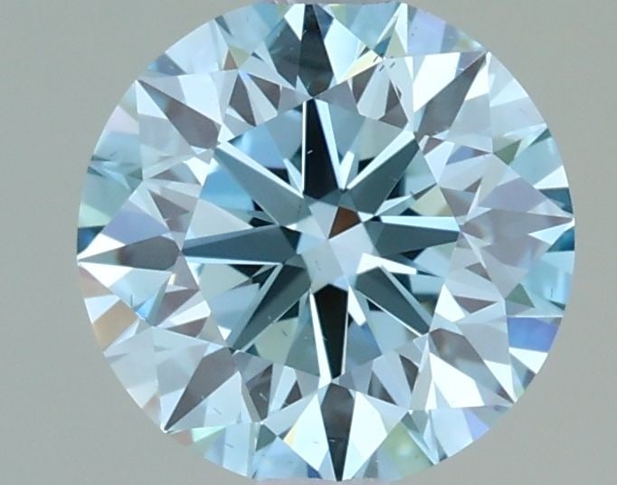Loose Diamond - ROUND 1.37ct Fancy Blue SI1: Loose Diamond - ROUND 1.37ct Fancy Blue SI1 Source: This is a real non-mined Diamond that has been grown in a lab Shape: ROUND Carats: 1.37 Color: Fancy Blue Certification: IGI Video: