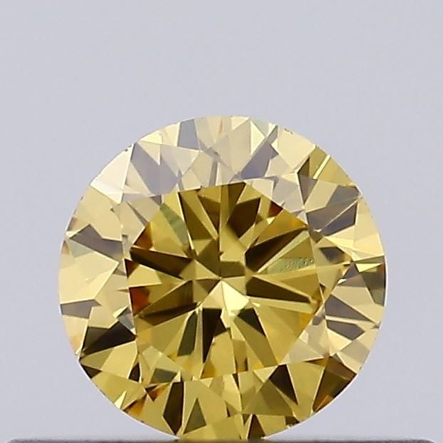 Loose Diamond - ROUND 0.25ct Fancy Intense Yellow VS1: Loose Diamond - ROUND 0.25ct Fancy Intense Yellow VS1 Source: This is a real non-mined Diamond that has been grown in a lab Shape: ROUND Carats: 0.25 Color: Fancy Intense Yellow Certification: IGI Vid