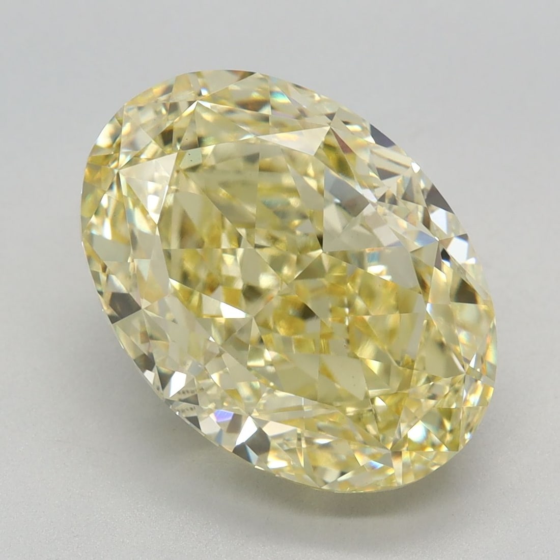 Loose Diamond - OVAL 5.76ct Fancy Intense Yellow VS1: Loose Diamond - OVAL 5.76ct Fancy Intense Yellow VS1 Source: This is a real non-mined Diamond that has been grown in a lab Shape: OVAL Carats: 5.76 Color: Fancy Intense Yellow Certification: IGI Video