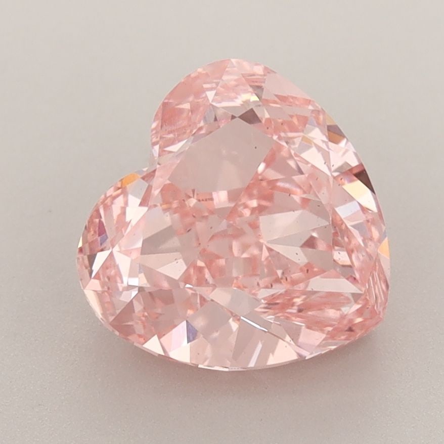 Loose Diamond - HEART 3.34ct Fancy Intense Pink VS2: Loose Diamond - HEART 3.34ct Fancy Intense Pink VS2 Source: This is a real non-mined Diamond that has been grown in a lab Shape: HEART Carats: 3.34 Color: Fancy Intense Pink Certification: IGI The Dia