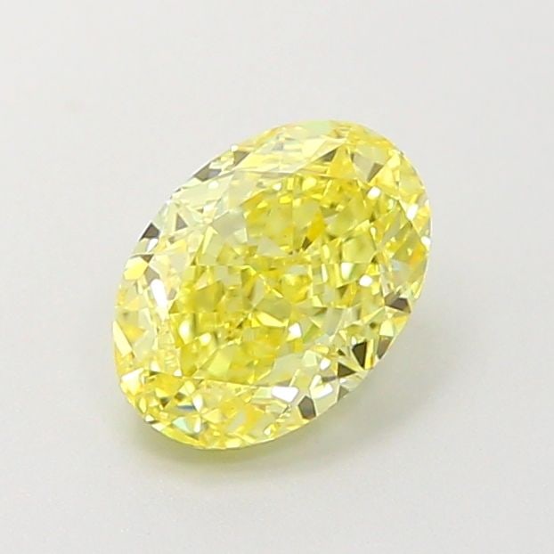 Loose Diamond - OVAL 1.02ct Fancy Intense Yellow VVS2: Loose Diamond - OVAL 1.02ct Fancy Intense Yellow VVS2 Source: This is a real non-mined Diamond that has been grown in a lab Shape: OVAL Carats: 1.02 Color: Fancy Intense Yellow Certification: IGI Vide