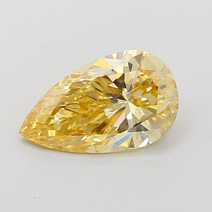 Loose Diamond - PEAR 1.15ct Fancy Intense Yellow SI1: Loose Diamond - PEAR 1.15ct Fancy Intense Yellow SI1 Source: This is a real non-mined Diamond that has been grown in a lab Shape: PEAR Carats: 1.15 Color: Fancy Intense Yellow Certification: NONE Vide