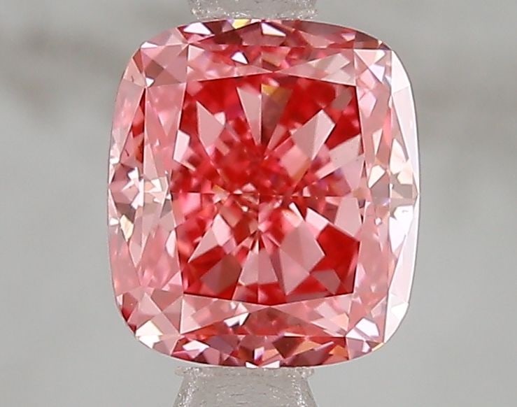 Loose Diamond - CUSHION MODIFIED 1.6ct Fancy Vivid Pink VS2: Loose Diamond - CUSHION MODIFIED 1.6ct Fancy Vivid Pink VS2 Source: This is a real non-mined Diamond that has been grown in a lab Shape: CUSHION MODIFIED Carats: 1.6 Color: Fancy Vivid Pink Certificat