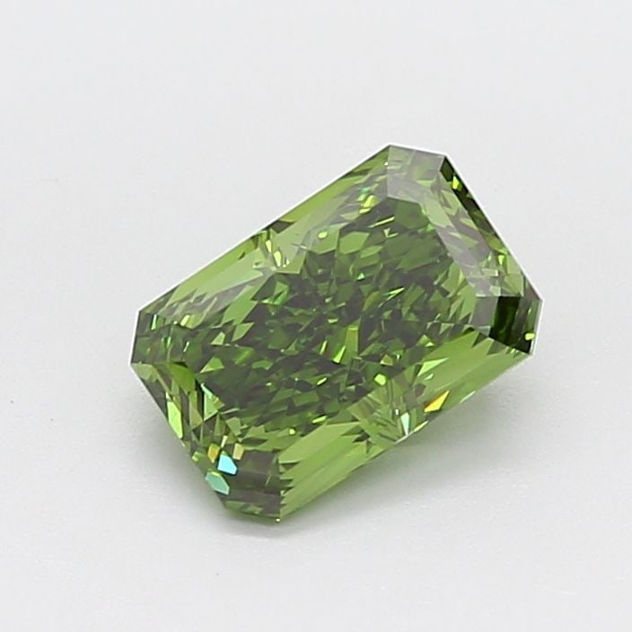 Loose Diamond - RADIANT 2.19ct Fancy Vivid Green VS1: Loose Diamond - RADIANT 2.19ct Fancy Vivid Green VS1 Source: This is a real non-mined Diamond that has been grown in a lab Shape: RADIANT Carats: 2.19 Color: Fancy Vivid Green Certification: IGI Video