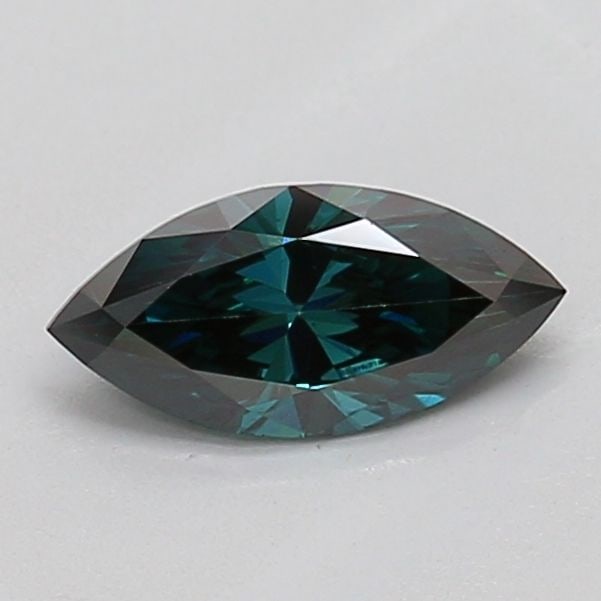 Loose Diamond - MARQUISE 0.5ct Fancy Deep Green VS1: Loose Diamond - MARQUISE 0.5ct Fancy Deep Green VS1 Source: This is a real non-mined Diamond that has been grown in a lab Shape: MARQUISE Carats: 0.5 Color: Fancy Deep Green Certification: IGI The Dia