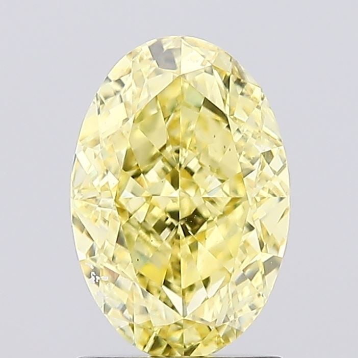 Loose Diamond - OVAL 1.6ct Fancy Intense Yellow VS2: Loose Diamond - OVAL 1.6ct Fancy Intense Yellow VS2 Source: This is a real non-mined Diamond that has been grown in a lab Shape: OVAL Carats: 1.6 Color: Fancy Intense Yellow Certification: IGI Video: