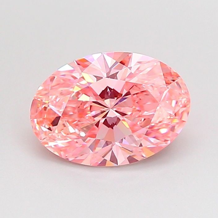 Loose Diamond - OVAL 1.56ct Fancy Vivid Pink VVS2: Loose Diamond - OVAL 1.56ct Fancy Vivid Pink VVS2 Source: This is a real non-mined Diamond that has been grown in a lab Shape: OVAL Carats: 1.56 Color: Fancy Vivid Pink Certification: IGI Video: