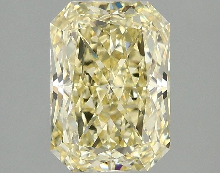 Loose Diamond - RADIANT 2.1ct Fancy Intense Yellow VVS2: Loose Diamond - RADIANT 2.1ct Fancy Intense Yellow VVS2 Source: This is a real non-mined Diamond that has been grown in a lab Shape: RADIANT Carats: 2.1 Color: Fancy Intense Yellow Certification: IGI 